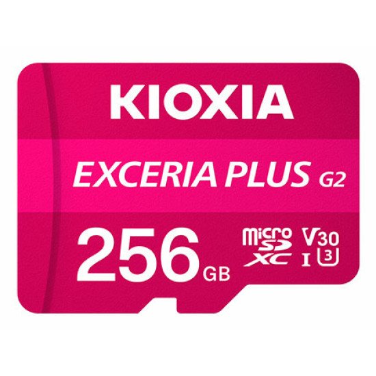 Kioxia LMPL2M256GG2 mémoire flash 256 Go MicroSDXC UHS-I Classe 10 Kioxia LMPL2M256GG2 mémoire flash 256 Go MicroSDXC UHS-I Classe 10
