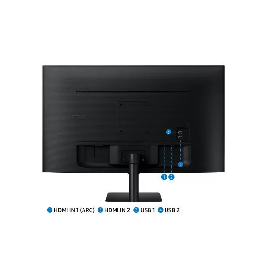 Samsung Smart Monitor M5 M50D écran PC 68,6 cm (27") 1920 x 1080 pixels Full HD LED Noir Samsung Smart Monitor M5 M50D écran PC 68,6 cm (27") 1920 x 1080 pixels Full HD LED Noir