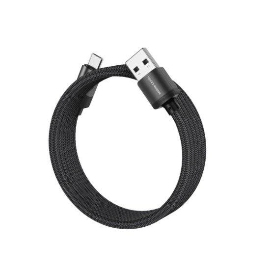 Mobile Origin MC2-USBA-1M-BLK câble USB USB 2.0 USB C 0,48 Gbit/s Noir