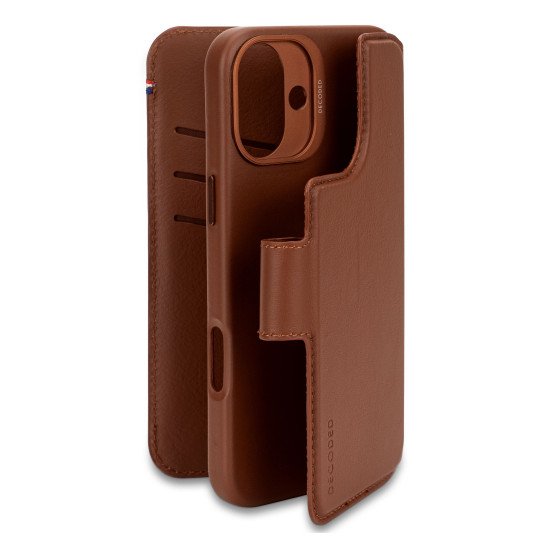 Decoded Leather Detachable Wallet coque de protection pour téléphones portables 17 cm (6.7") Étui avec portefeuille Marron Decoded Leather Detachable Wallet coque de protection pour téléphones portables 17 cm (6.7") Étui avec portefeuille Marron