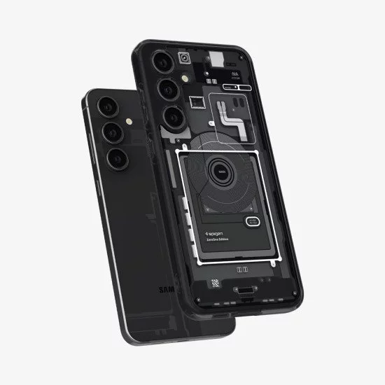 Spigen Ultra Hybrid Zero One coque de protection pour téléphones portables 17 cm (6.7") Housse Noir, Gris Spigen Ultra Hybrid Zero One coque de protection pour téléphones portables 17 cm (6.7") Housse Noir, Gris
