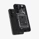 Spigen Ultra Hybrid Zero One coque de protection pour téléphones portables 17 cm (6.7") Housse Noir, Gris Spigen Ultra Hybrid Zero One coque de protection pour téléphones portables 17 cm (6.7") Housse Noir, Gris