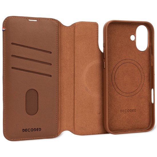 Decoded Leather Detachable Wallet coque de protection pour téléphones portables 15,5 cm (6.1") Étui avec portefeuille Marron Decoded Leather Detachable Wallet coque de protection pour téléphones portables 15,5 cm (6.1") Étui avec portefeuille Marron