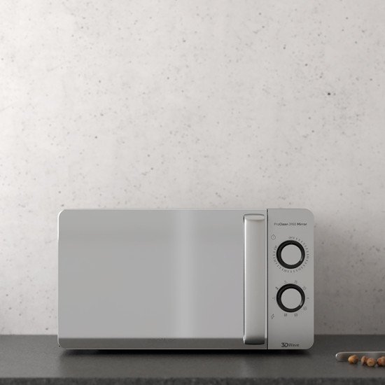 Cecotec ProClean 3160 Mirror Gris Micro-ondes grill Comptoir 20 L 700 W