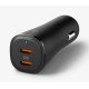 Spigen EV502 Universel Noir Allume-cigare Charge rapide Auto