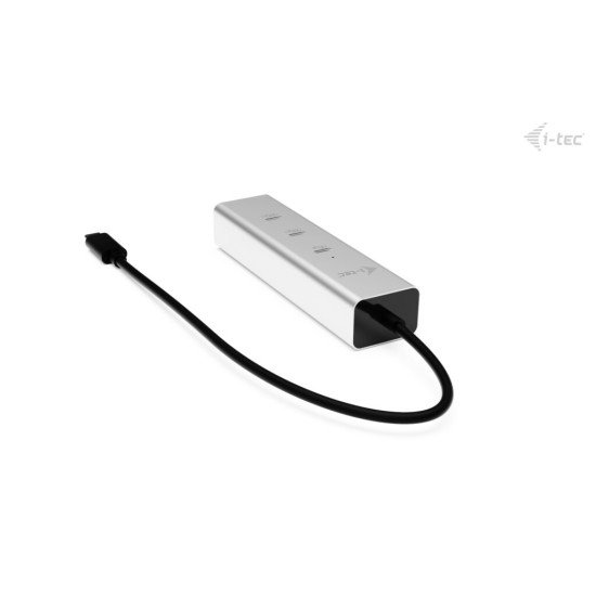 i-tec Metal USB-C Charging HUB 5port with USB-C video 8K + Power Delivery 85W