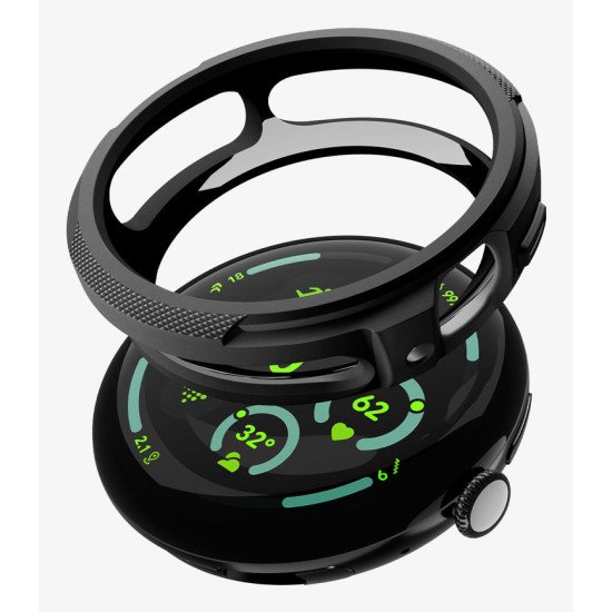 Spigen Liquid Air Étui Noir Polyuréthane thermoplastique (TPU)