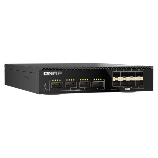 QNAP QSW-M7308R-4X commutateur réseau Géré L3 1U Noir