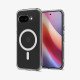 Spigen Ultra Hybrid Metal Ring (MagFit) coque de protection pour téléphones portables 16 cm (6.3") Housse Transparent, Blanc Spigen Ultra Hybrid Metal Ring (MagFit) coque de protection pour téléphones portables 16 cm (6.3") Housse Transparent, Blanc