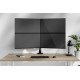 Neomounts DS60-600BL2-2 Bras de moniteur quadruple 10-32"