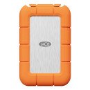 LaCie STND4000400 lecteur à circuits intégrés externe Technologie Thunderbolt 4 To USB Type-C USB4 Gen 3x2 Orange, Acier inoxydable