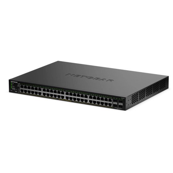NETGEAR GS348TPv2 Géré L2/L3 Gigabit Ethernet (10/100/1000) Connexion Ethernet POE 1U Noir