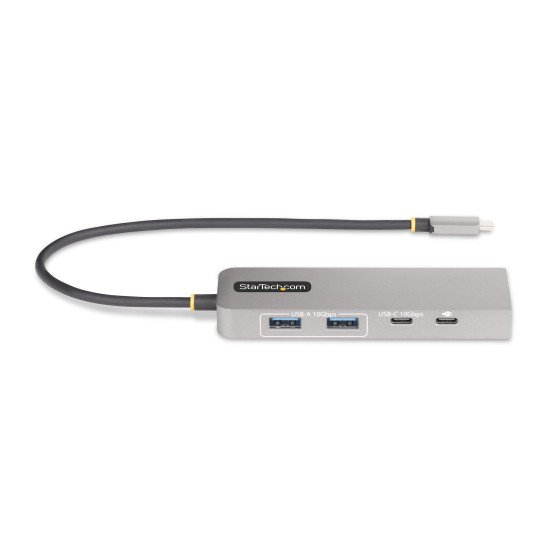 StarTech.com 10G2A1C25EPD-USB-HUB station d'accueil Avec fil USB 3.2 Gen 2 (3.1 Gen 2) Type-C Gris