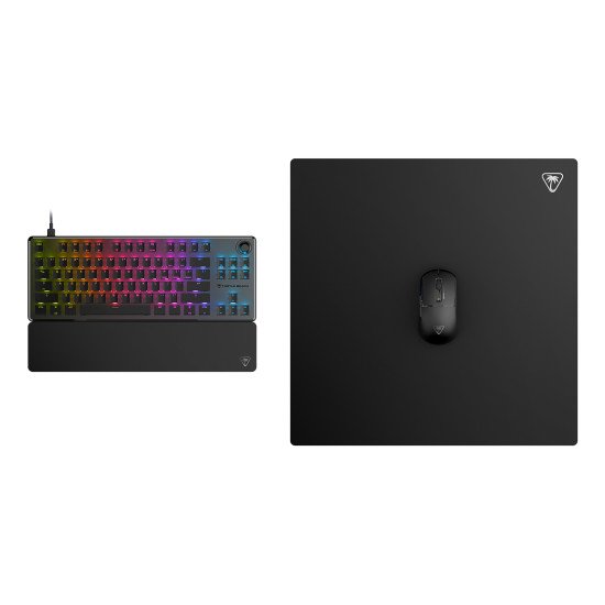 Turtle Beach Sense Core Square Tapis de souris PC Gaming - support en caoutchouc antidérapant, surface en tissu micro-tissé équilibré, lisse, durable, moyen, noir Turtle Beach Sense Core Square Tapis de souris PC Gaming - support en caoutchouc antidérapant, surface en tissu micro-tissé équilibré, lisse, durable, moyen, noir