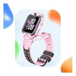 imoo Z7 3,3 cm (1.3") TFT Numérique 240 x 240 pixels Écran tactile 4G Rose Wifi GPS (satellite)