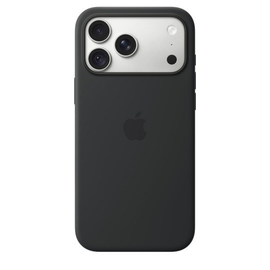 Apple Coque en silicone avec MagSafe pour iPhone 18 Pro Max - Noir