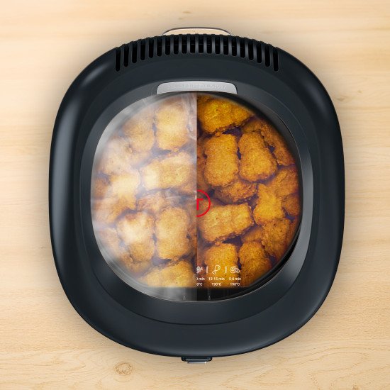 Tefal Vision FF2528E0 friteuse Unique 2,1 L Autonome 1900 W Noir