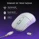 Turtle Beach Burst II Air - Souris gaming sans fil 2,4 GHz : ultralégère avec 47 g, touches optiques, symétrique, capteur optique 26 000 PPP, Bluetooth, autonomie 120 heures, câble USB-C Blanc Turtle Beach Burst II Air - Souris gaming sans fil 2,4 GHz : ultralégère avec 47 g, touches optiques, symétrique, capteur optique 26 000 PPP, Bluetooth, autonomie 120 heures, câble USB-C Blanc
