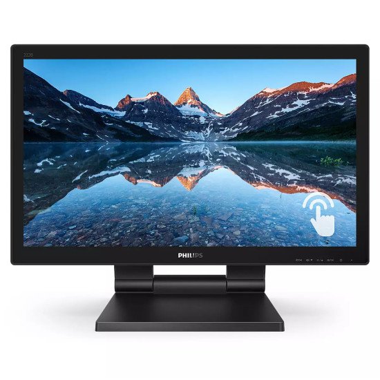 Philips B Line 222B9TA/00 écran PC 54,6 cm (21.5") 1920 x 1080 pixels Full HD LCD Écran tactile Dessus de table Noir