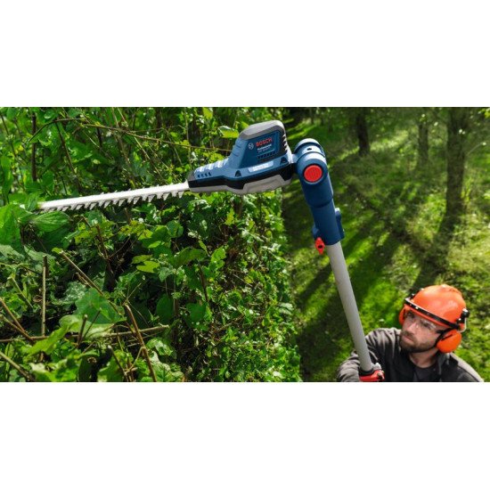 Bosch GHE 18V-50 TP Batterie Noir, Bleu, Rouge, Acier inoxydable