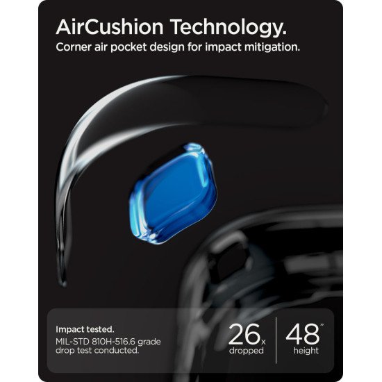 Spigen ACS09710 coque de protection pour téléphones portables 16 cm (6.3") Housse Bleu foncé