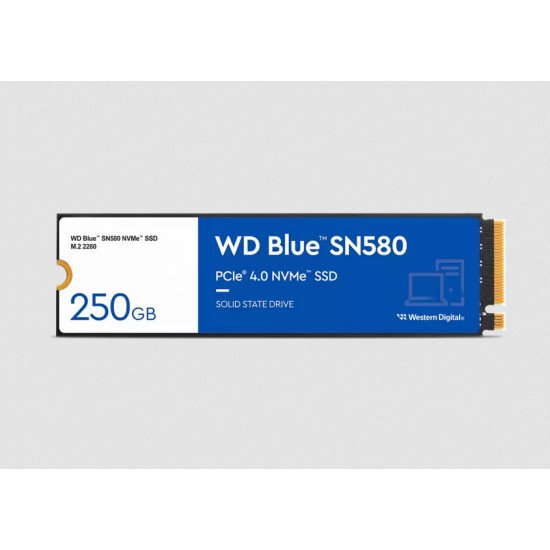 Western Digital Blue SN580 M.2 250 Go PCI Express 4.0 TLC NVMe