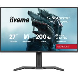 iiyama G-MASTER GB2771QSU-B1 écran PC 68,6 cm (27") 2560 x 1440 pixels Wide Quad HD Noir