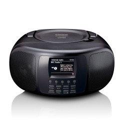 Lenco SCD-6000 Radio portable Numérique Noir