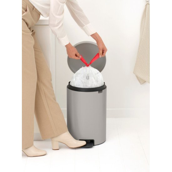 Brabantia NewIcon 20 L Rond Acier Gris
