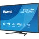 iiyama ProLite X4373UHSU-B2 écran PC 109,2 cm (43") 3840 x 2160 pixels 4K Ultra HD LED Noir