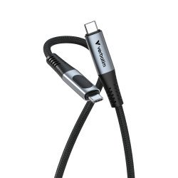 Verbatim 31849 câble USB USB4 Gen 2x2 1,2 m USB C Noir Verbatim 31849 câble USB USB4 Gen 2x2 1,2 m USB C Noir