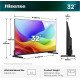 Hisense 32A59S 81,3 cm (32") Full HD Smart TV Wifi Noir