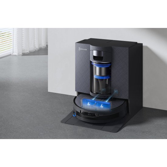 Ecovacs DEEBOT X12 OmniCyclone 0,25 L Noir