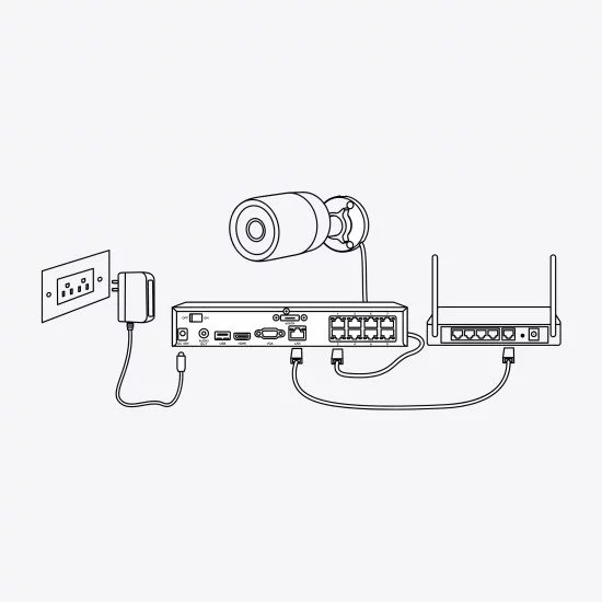 Reolink P330 Balle (forme) Caméra de sécurité IP Intérieure et extérieure 3840 x 2160 pixels Mur Reolink P330 Balle (forme) Caméra de sécurité IP Intérieure et extérieure 3840 x 2160 pixels Mur