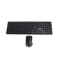Origin Storage OS-KBD/MS-WRL clavier Souris incluse maison/bureau FR sans fil +USB QWERTY Anglais Noir