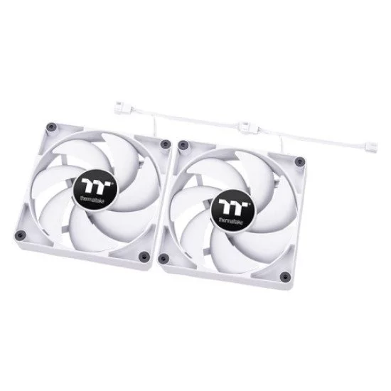Thermaltake CT140 PC Boitier PC Ventilateur 14 cm Blanc 2 pièce(s) Thermaltake CT140 PC Boitier PC Ventilateur 14 cm Blanc 2 pièce(s)