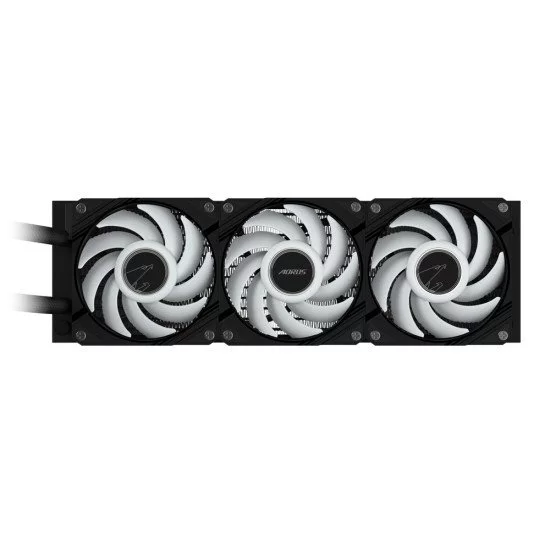 GIGABYTE AORUS WATERFORCE II 360 AIO Refroidisseur liquide pour processeur - 3x ventilateurs ARGB de 120 mm, mécanisme d'emboîtement, DAISY-CHAIN, compatible avec Intel LGA 1851 et AMD AM5 GIGABYTE AORUS WATERFORCE II 360 AIO Refroidisseur liquide pour processeur - 3x ventilateurs ARGB de 120 mm, mécanisme d'emboîtement, DAISY-CHAIN, compatible avec Intel LGA 1851 et AMD AM5