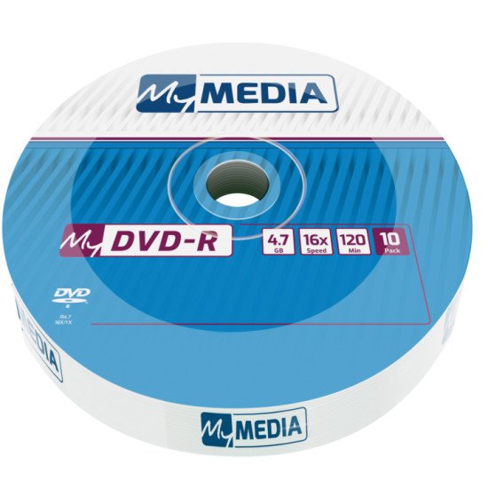 MyMedia My DVD-R 4,7 Go 10 pièce(s)