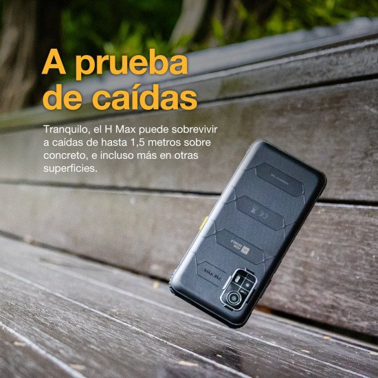 AGM H Max 16,7 cm (6.56") Double SIM Android 14 4G USB Type-C 4 Go 256 Go 10000 mAh Noir