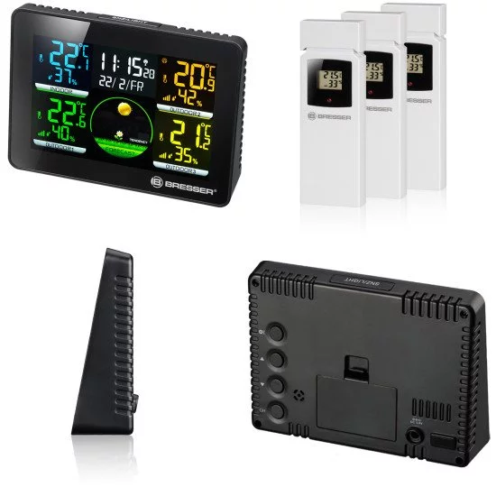 Bresser Optics 7000023 station météo numérique Noir LCD Batterie DC Bresser Optics 7000023 station météo numérique Noir LCD Batterie DC