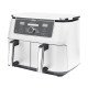 Ninja AF400EU Double 9,5 L Autonome 2470 W Friteuse d'air chaud Blanc Ninja AF400EU Double 9,5 L Autonome 2470 W Friteuse d'air chaud Blanc