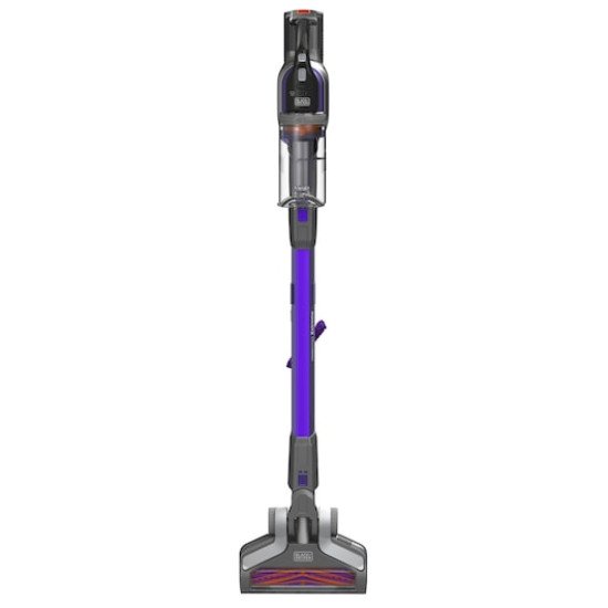 Black & Decker BDPSE1815P-QW aspirateur balai et balai électrique Aspirateur-balai 2 en 1 Batterie Sec Sans sac 0,65 L Violet 1,5 Ah