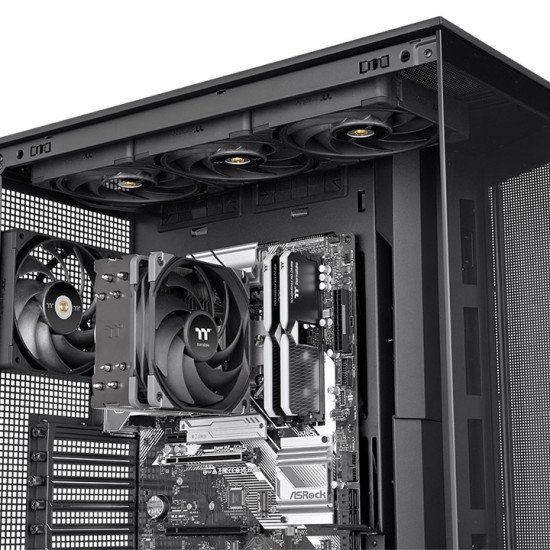 Thermaltake UX400 Processeur Refroidisseur d'air 12 cm Noir, Argent 1 pièce(s) Thermaltake UX400 Processeur Refroidisseur d'air 12 cm Noir, Argent 1 pièce(s)