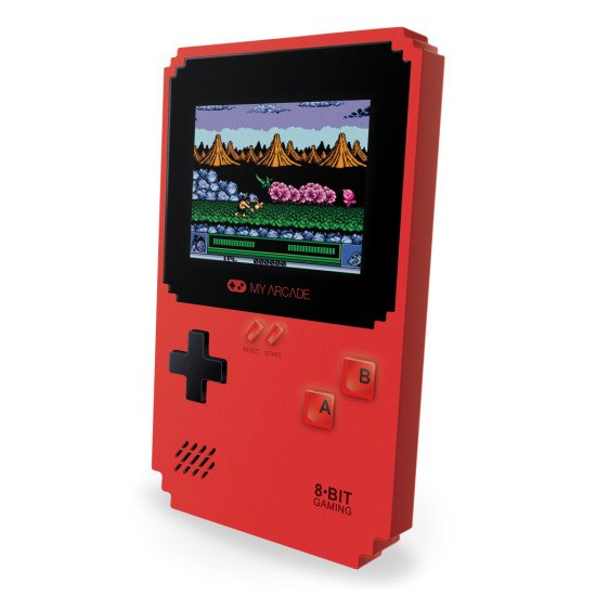 dreamGEAR PIXEL CLASSIC Rouge Manette de jeu Numérique