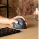 R-Go Tools Souris verticale R-Go HE Basic, souris ergonomique, taille moyenne (longueur de la main : 165-185 mm), pour gauchers, Bluetooth