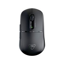 Turtle Beach Burst II Air - Souris gaming sans fil 2,4 GHz : ultralégère avec 47 g, touches optiques, symétrique, capteur optique 26 000 PPP, Bluetooth, autonomie 120 heures, câble USB-C Noir