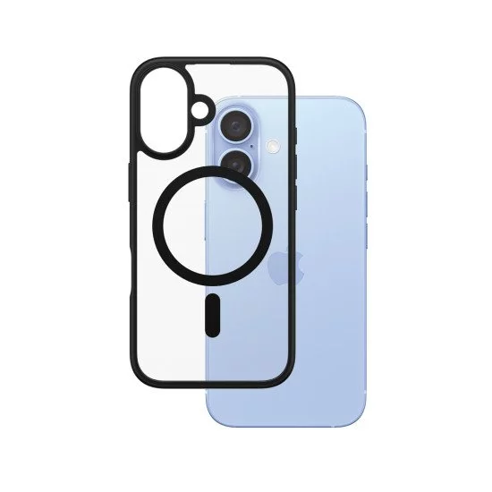 PanzerGlass PG HardCase Black MagS iPhone 16 6.1Inch coque de protection pour téléphones portables Housse Transparent PanzerGlass PG HardCase Black MagS iPhone 16 6.1Inch coque de protection pour téléphones portables Housse Transparent