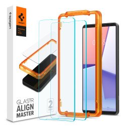 Spigen GLAS.tR AlignMaster Protection d'écran transparent Sony 2 pièce(s)