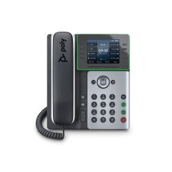 POLY Edge E320 téléphone fixe Noir 8 lignes IPS POLY Edge E320 téléphone fixe Noir 8 lignes IPS