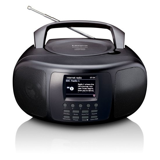 Lenco SCD-6000 Radio portable Numérique Noir Lenco SCD-6000 Radio portable Numérique Noir